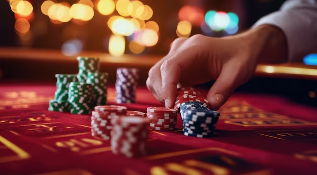 Live Blackjack dealer at ina777 apk studio